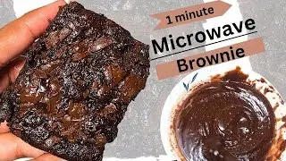The Best Fudgy Brownie Recipe | Simple Way of Brownie in MICROWAVE OVEN | HOW to Make Brownie