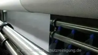 Fl&auml;chenvorhang-Reinigung in der TFR 2200