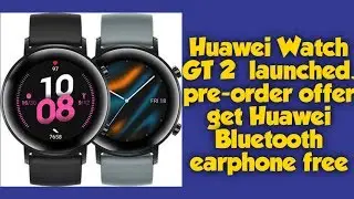 Huawei Watch GT 2 Launched In India; With Free Gifts on Pre-Order