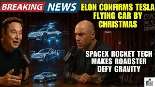Илон Маск только что раскрыл хронологию летающего автомобиля Tesla. Никто не ожидал такого технол...