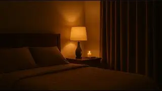 2 Hours Warm Lamp & Candlelight Sleep Ambience for Deep Sleep, Relaxation, Insomnia Relief