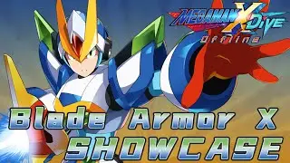 Mega Man X DiVE Offline | Blade Armor X Showcase