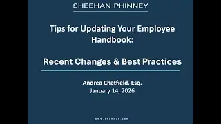 January HR Exchange: Tips on Updating your Employee Handbook