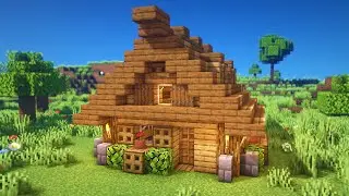 Minecraft: How To Build A Small Survival House | Tutorial