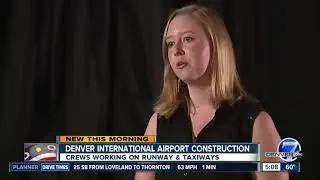 DIA runway improvements underway