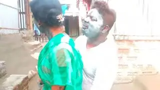Holi Celebration 2025/Khatarnak Holi/Holi Vlog/Silver Holi/Holi Special 2023/Black Holi putai New 