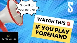 Watch this if you are a forehand player! Or make your partner watch it! It saves you from fighting!