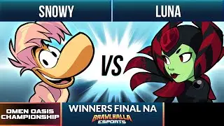 Snowy vs Luna - Winners Final - Omen Oasis Championship 2022 - NA 1v1