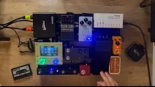 Pedalboard com a Ampero Mini 🎛️⚡️