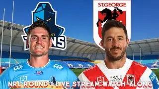 Gold Coast Titans VS St George Illawarra Dragons NRL Round 1 Live Stream Watch-along