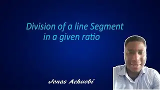 Internal/External division of a line segment | Part 1| Examples