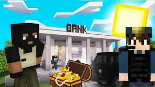 КАК ОГРАБИТЬ БАНК В МАЙНКРАФТ? МОЯ ЖИЗНЬ В МАЙНКРАФТ