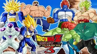 Dragon Ball Z Budokai Tenkaichi 3 : Batalla De Musculosos - Trunks Vegeta Broly Androide 13 Etc