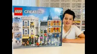 Unboxing Lego Assemble Square 10255
