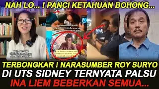 MEMALUKAN! BU INA LIEM BEBERKAN FAKTA NARASUMBER ROY SURYO DI AUSTRALIA TERNYATA PALSU! INI BUKTINYA