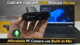 Lapcare PC Camera Review | 720p HD Webcam with Mic for Online Classes & Meetings