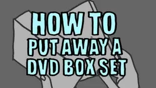 How to put away a DVD box set