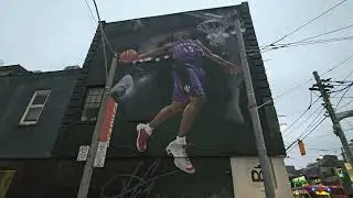 Vince Carter mural in Toronto 🦖🍁🇨🇦