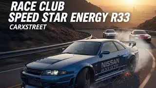 Menyelesaikan club Speed Star Energy menggunakan Nissan R33