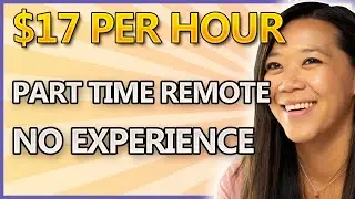 $17 PER HOUR PART TIME! NO DEGREE WORK FROM HOME REMOTE JOBS HIRING ASAP!
