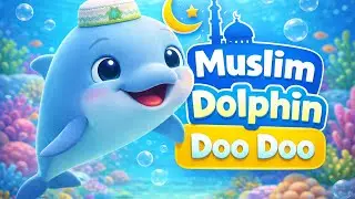 Muslim Dolphin Doo Doo 🐬🌙 | Islamic Kids Song | Learn Good Manners Muslim shark doo doo #babyshark