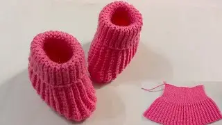 Very Easy for crochet baby booties / क्रोशिया से बुनये बेबी बुट॥ Hindi Tutorial