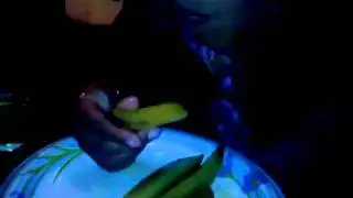 Pickle eating contest!