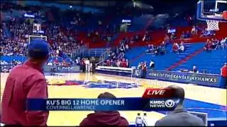 KU set to tip off Big 12 home opener