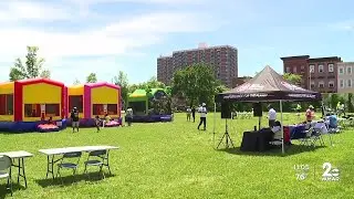We Are Us community cleanup and barbecue