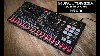 IK Multimedia Uno Synth Pro X Unboxing + Demo | No Talking |