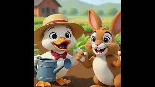 Cute Rabbit 🐰 | Funny Bunny Video #cartoon #viral #moralstories #animalstory