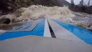 Jack Bark Prone Paddles the Kern River