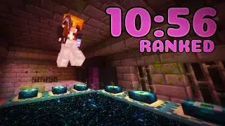 [PB] MINECRAFT RANKED SPEEDRUN IN 10:56