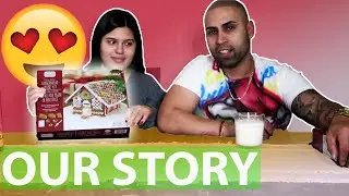 BUILDING GINGERBREAD HOUSES | OUR STORY HOW WE MET