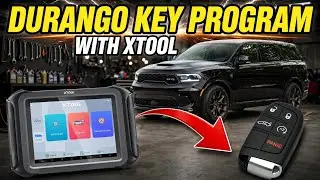 Dodge Durango key program with xtool