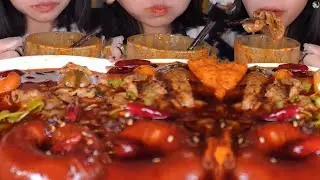 FOOD EATING ASMR MUKBANG #781
