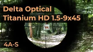 Delta Optical Titanium HD 1.5-9x45 Reticle 4A-S | Optics Trade Reticle Subtensions