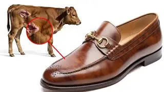 How Luxury Calfskin Gucci Horsebit Loafers Are Crafted Step by Step