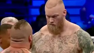 Battle of the TITANS: Hafthor Bjornsson (Iceland) vs Eddie Hall (England) Full Fight Highlights HD