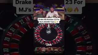 Drake betting on roulette  #drake #champagnepapi #gambling #stake #casino #win #bigwin #maxwin #ro