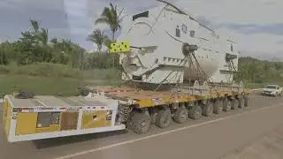 Largest Special Transport ever Carried out in Brazil