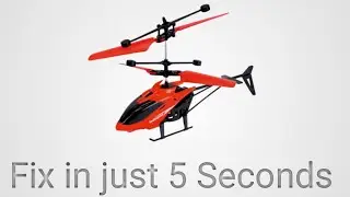 How to fix mini rc helicopter not flying problem #youtube #hype #rchelicopter 