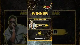 [Winner] and Finally the Artist of the year is IG LUNAR. #khamapa #venrapmusiq #IGLunar