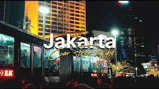 Jakarta Car Free Night, New year 2023 | CinemaVLOG Shot on POCO X3 Nfc