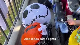Jack skeleton airblown inflatable review