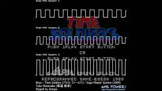 Time Soldiers - Sega Master System (v1.00)
