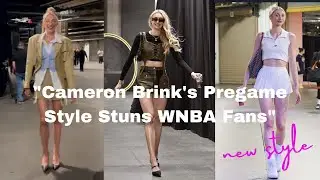 WNBA Fans Went Absolutely Crazy For Cameron Brink's Pregame Look | Full biography