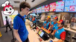 Trying Jollibee For The First Time in the Philippines 🇵🇭