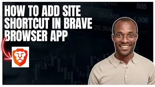 Как добавить ярлык сайта на главную страницу в браузере Brave