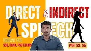 Direct & Indirect Speech Malayalam Class 03 | English Grammar Tricks | SSC Bank PSC 2025